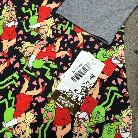 NWT Valentine Muppets LuLaRoe Randy Medium - Picture 2 of 6